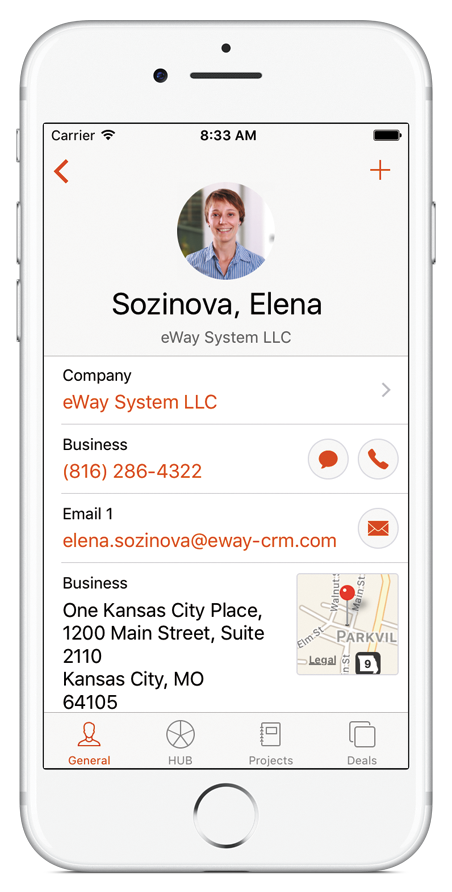 eWay-CRM Mobile