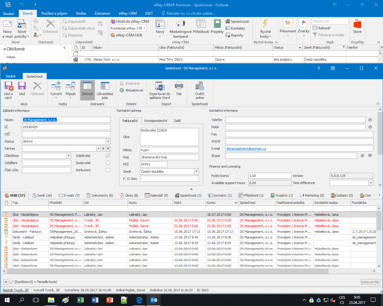 OCM vs eWay-CRM