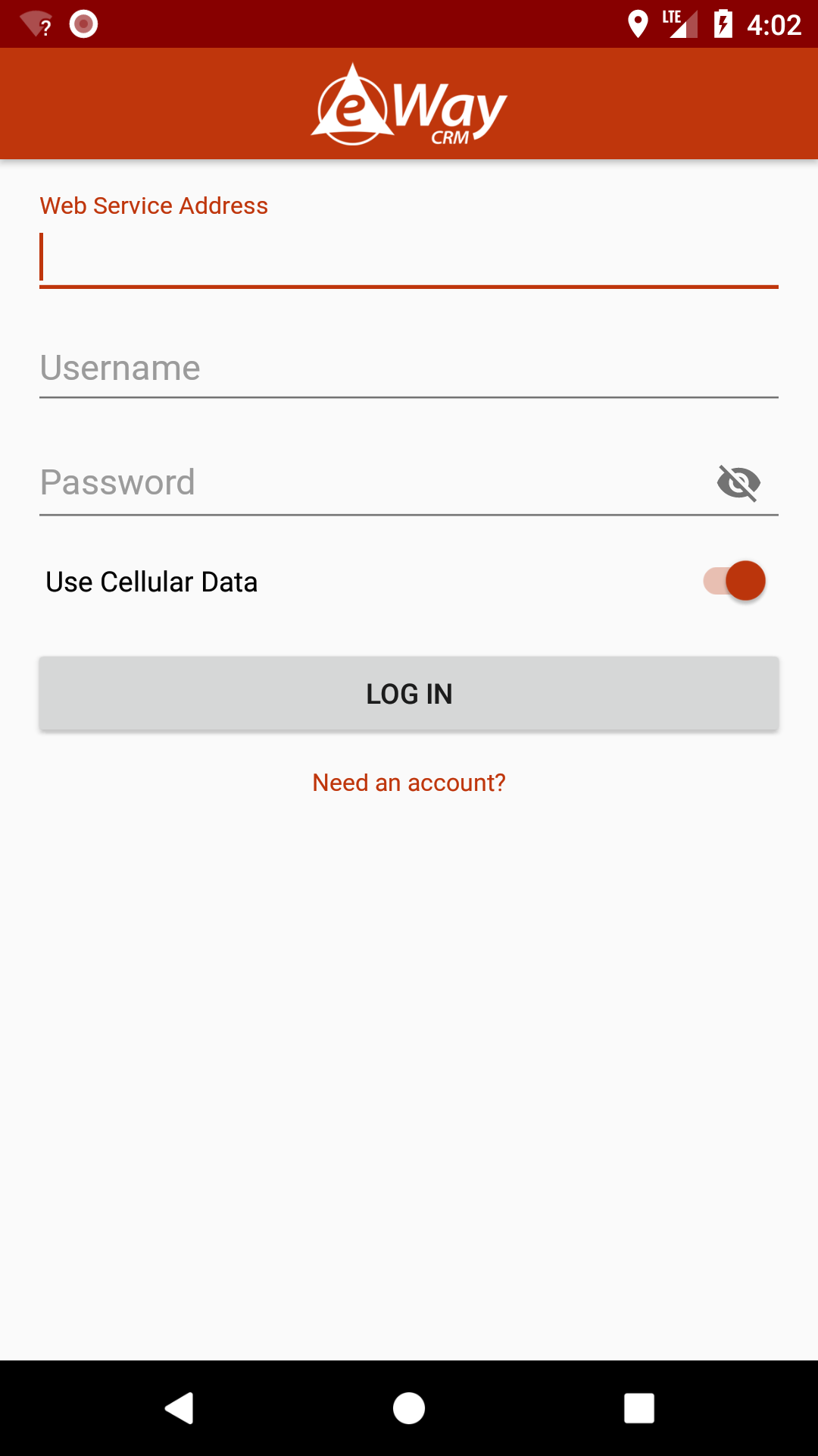 Android LogIn