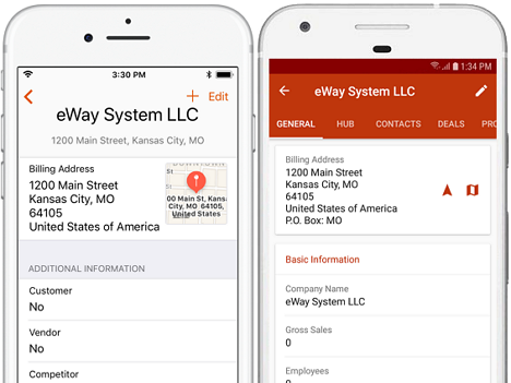 eWay-CRM Mobile Company
