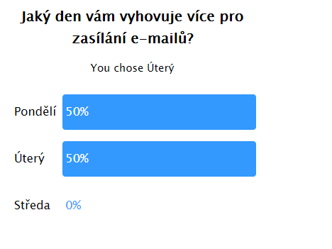 Vyhodnocení dotazníku