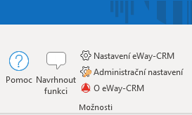 Nastavenie eWay-CRM