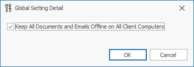 Keep All Documents and Emails Offline
