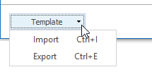 Import or Export Action Template