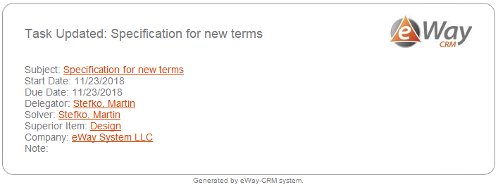 Notification About Task Solver Change