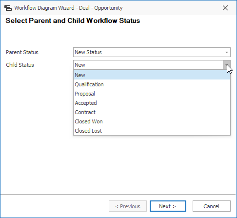 Select Status for Flow