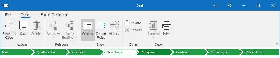 Workflow With New Status