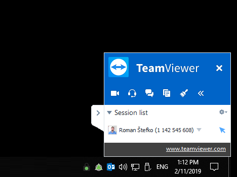 TeamViewer Screen Sharing