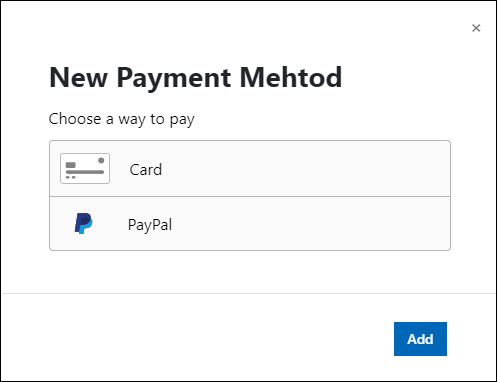 Change Payment Method | eWay-CRM | The Best CRM in Outlook