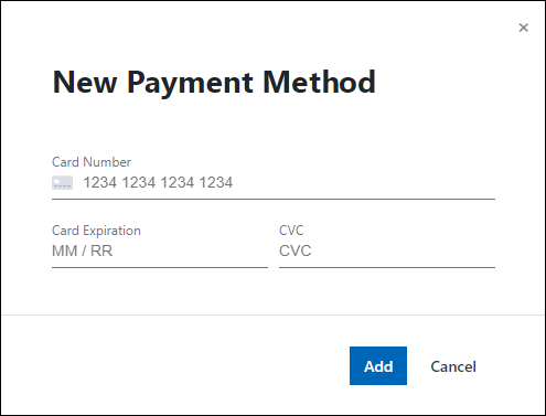 Select Payment Method