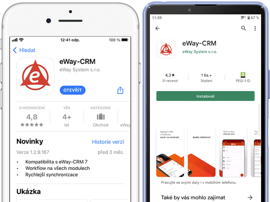 eWay-CRM Mobile instalace