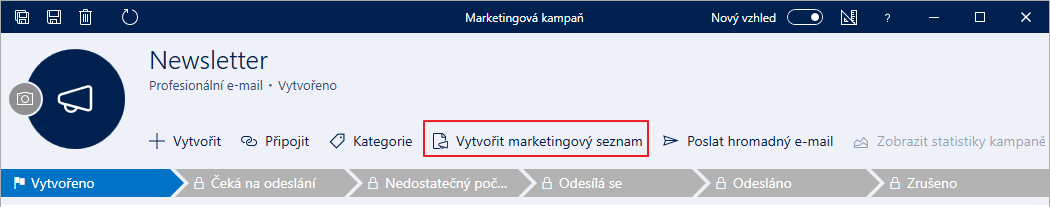 Upravi5 marketingový zoznam