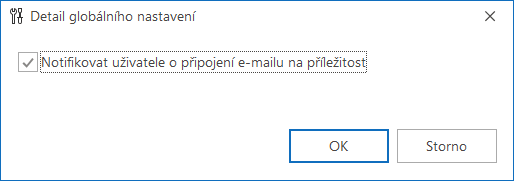 Notifikovat uživatele