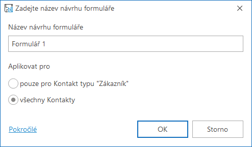 Uložit formulář