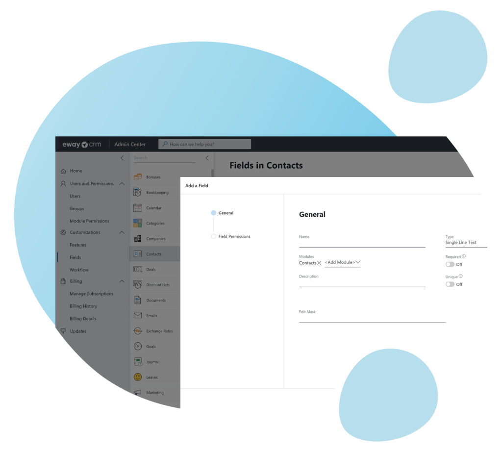 Customer segmentation - custom fields