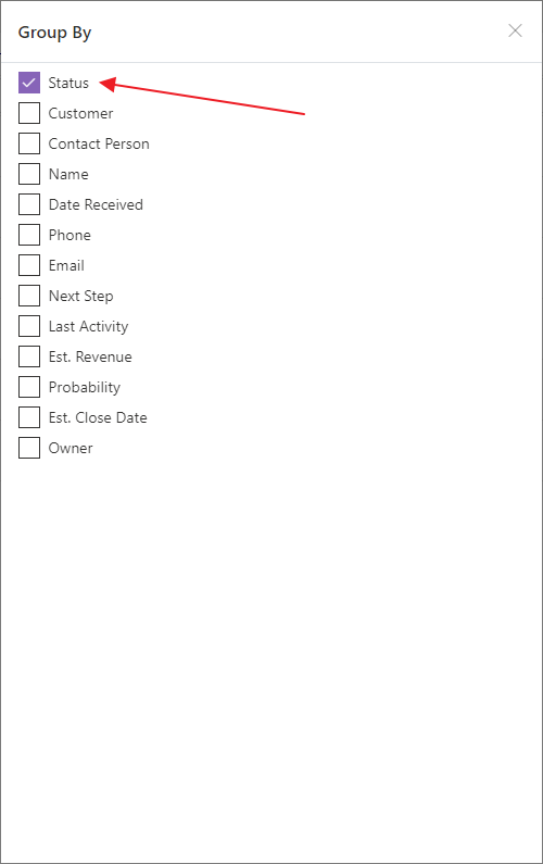 Group Dialog