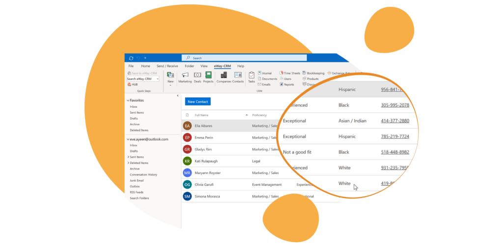 Castell's eWay-CRM customization