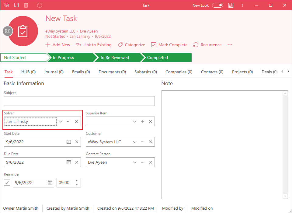 Delegate Task to Different Solver