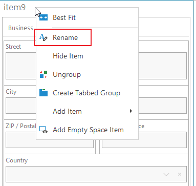 Rename Tabbed Group