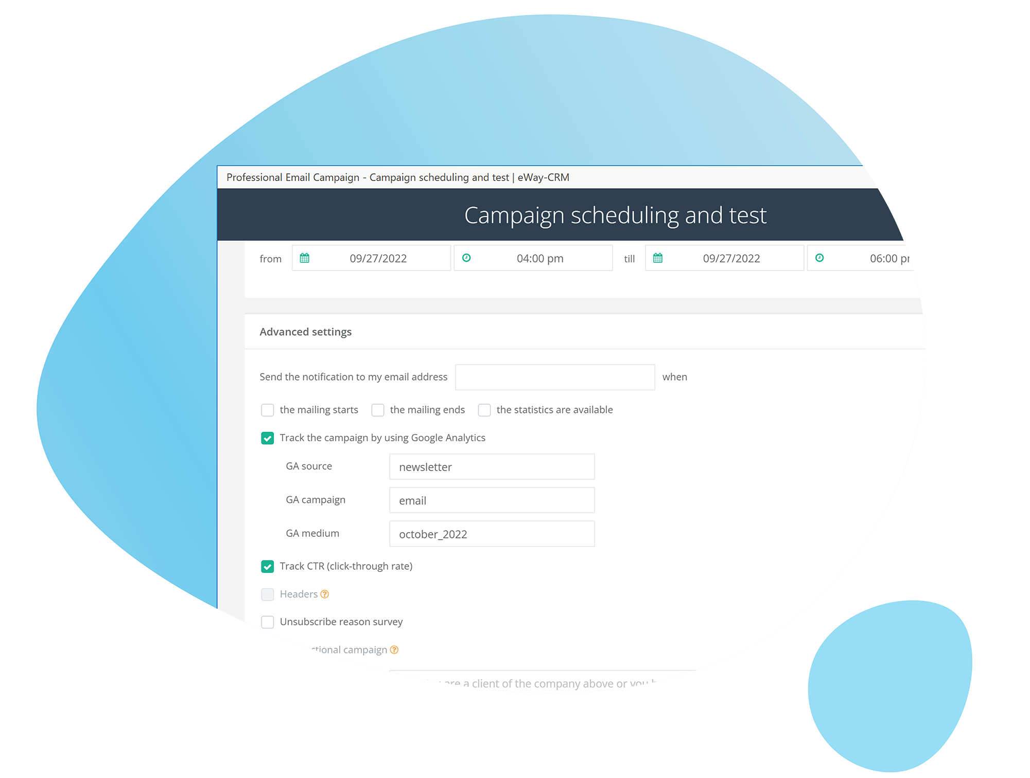 Marketing - Google Analytics Blue