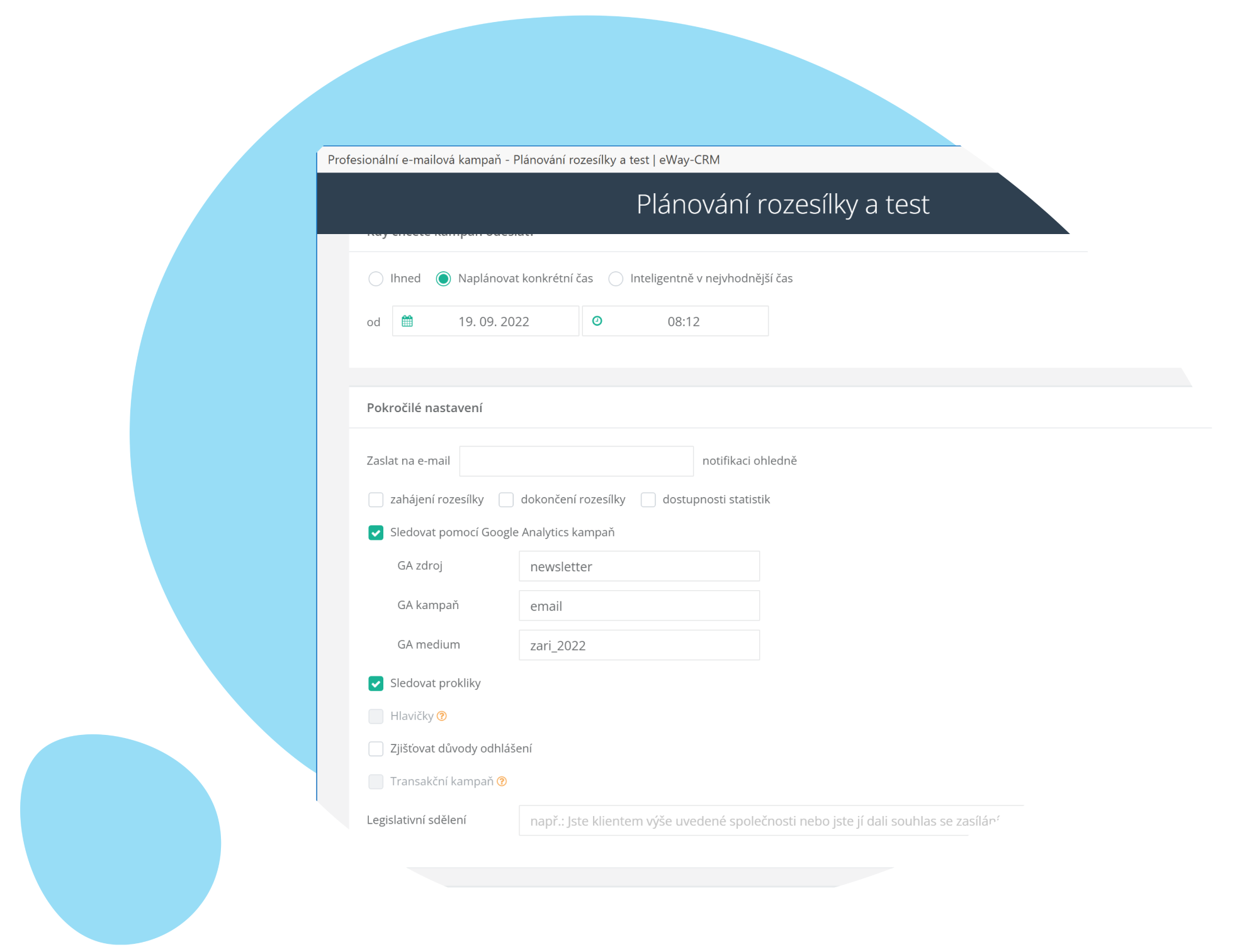 Email marketing - Google Analytics