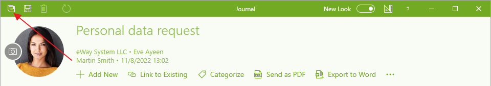 Save GDPR Journal