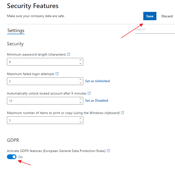 Apply General Data Protection Rules