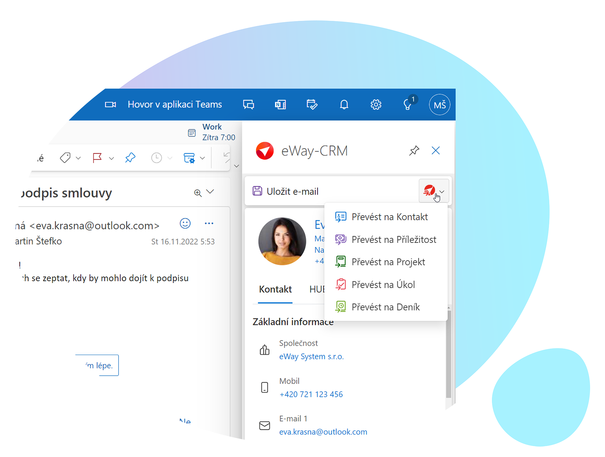 eWay-CRM 365 - Convert to - CZ