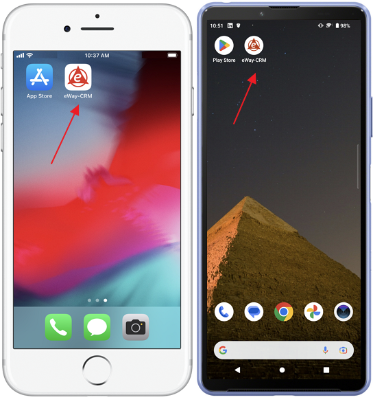 eWay-CRM Mobile Icon