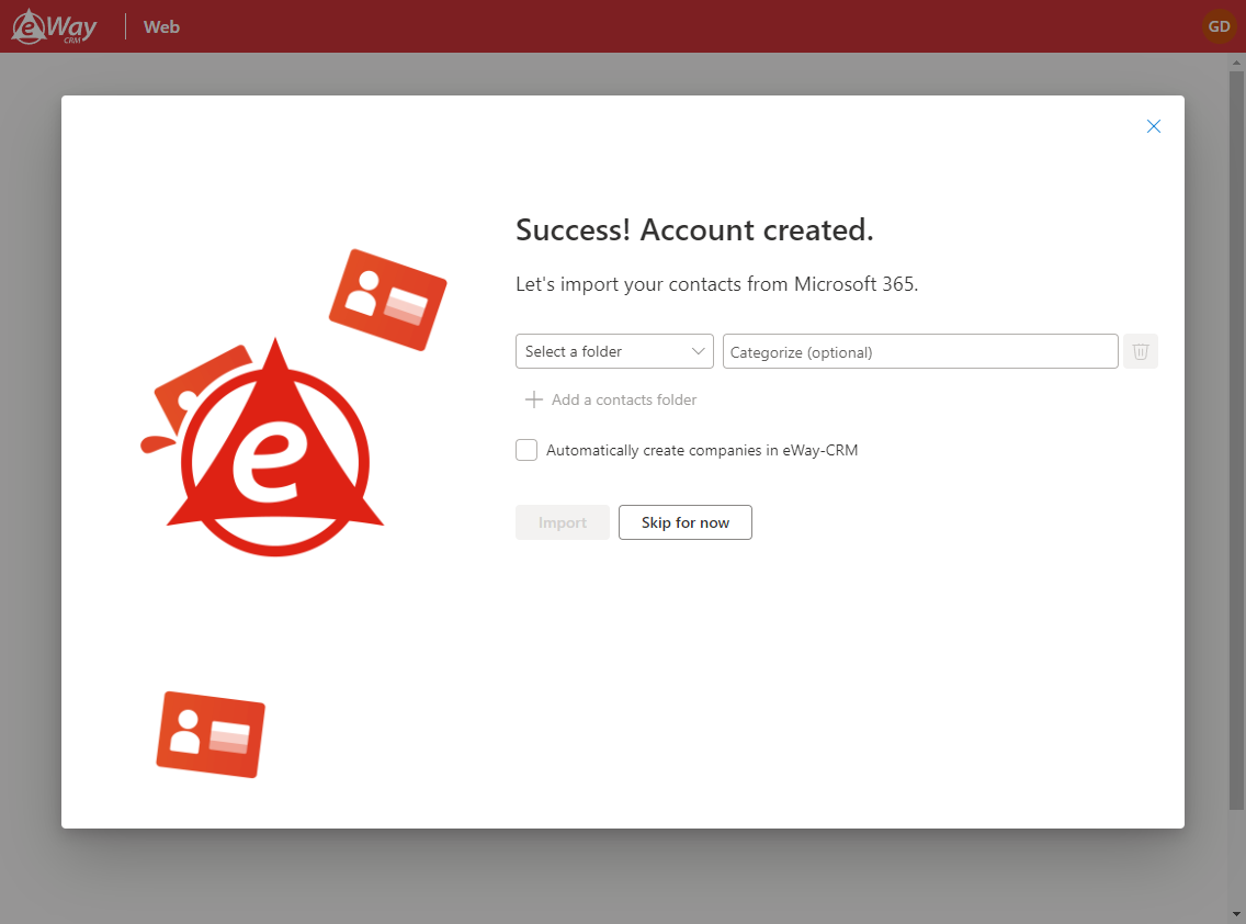 Account Successfully Created