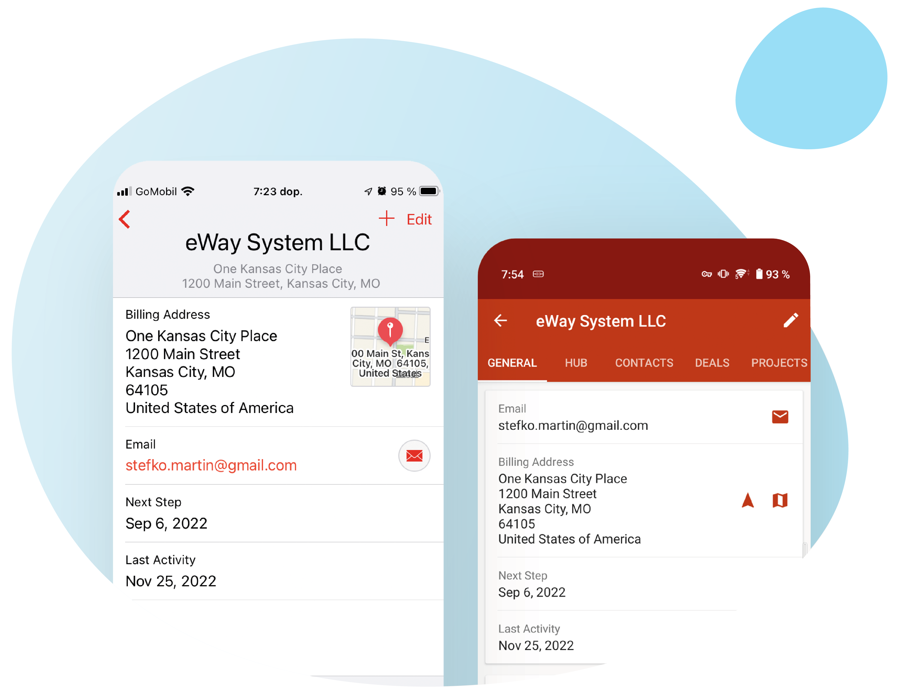 eWay-CRM Mobile Company - EN