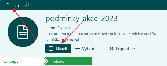 Uložit dokument