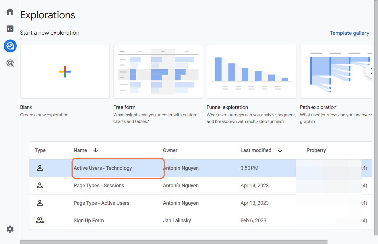 Custom Reports in Google Analytics 4 Explorations
