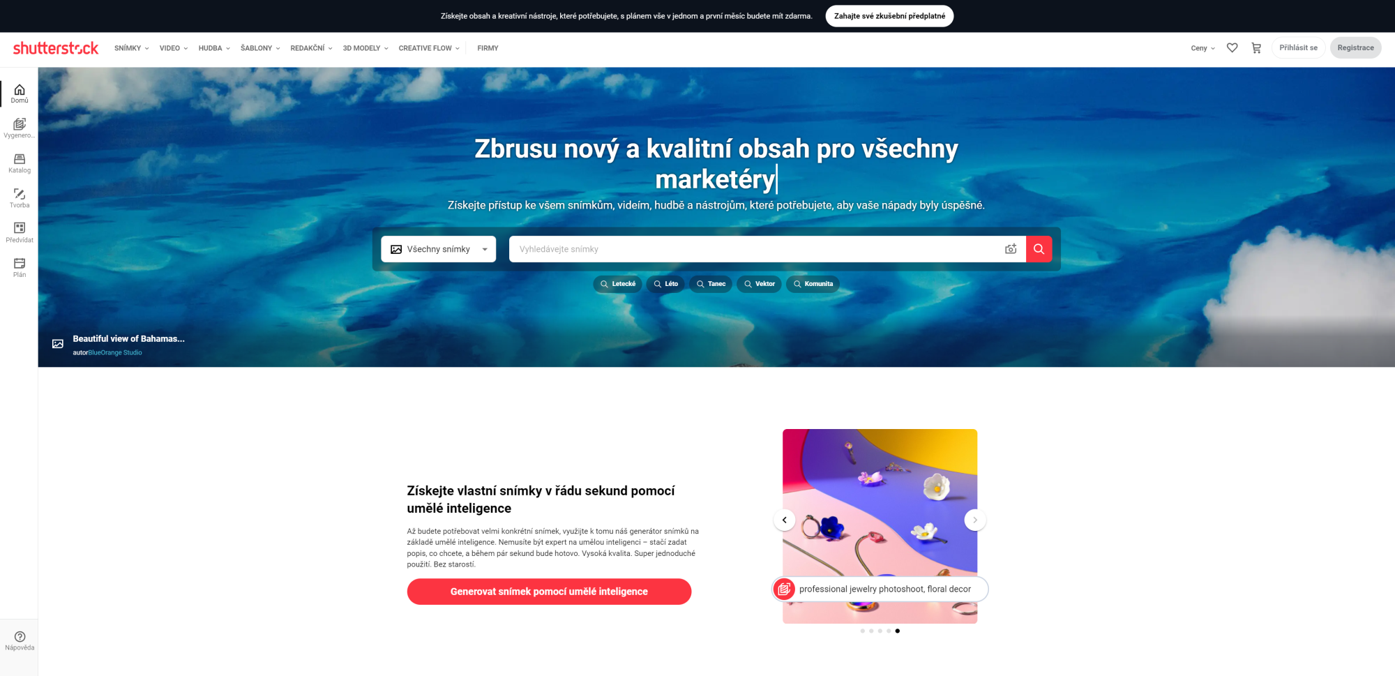 Shutterstock - to nejlepší, co nabízí fotobanky