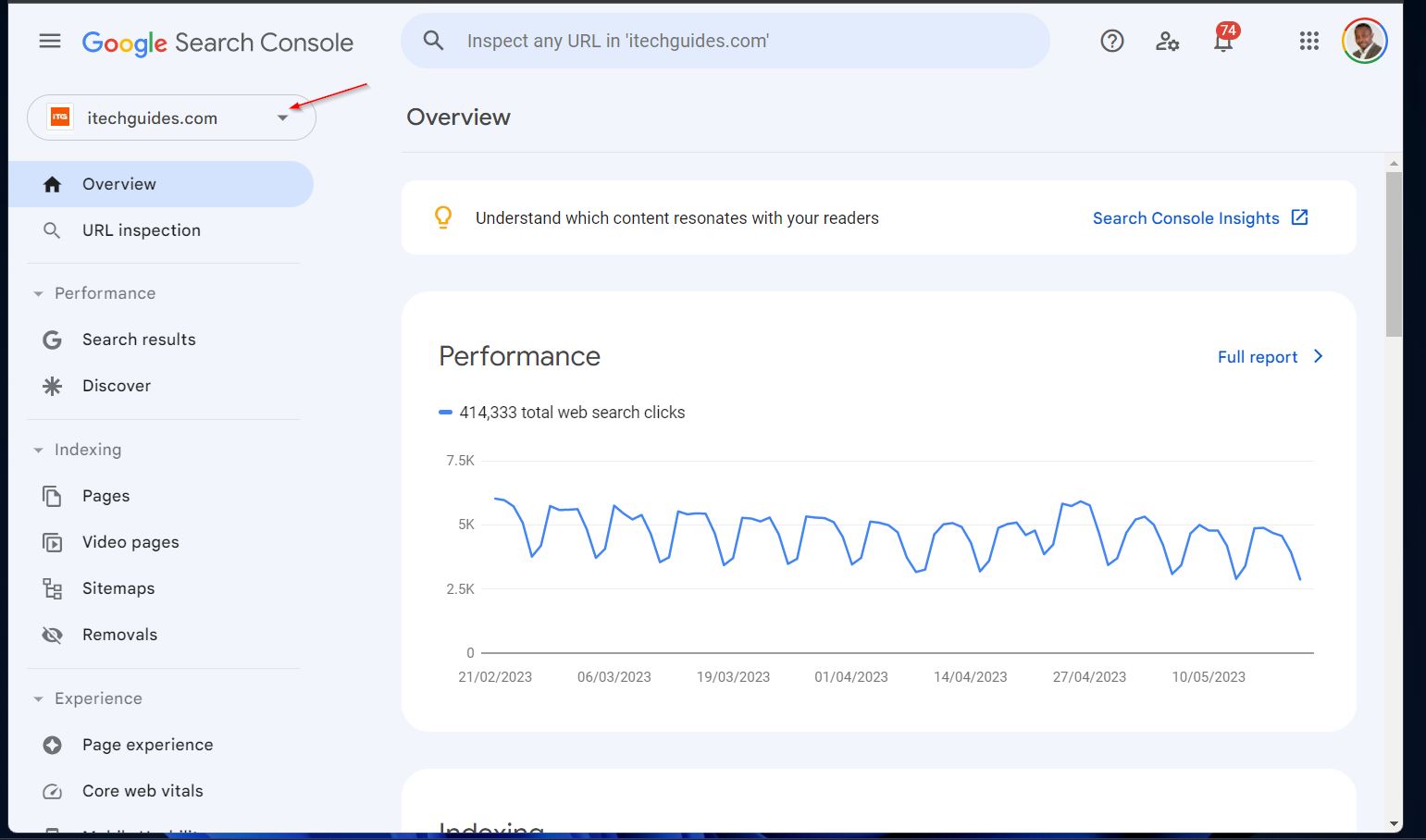 search console