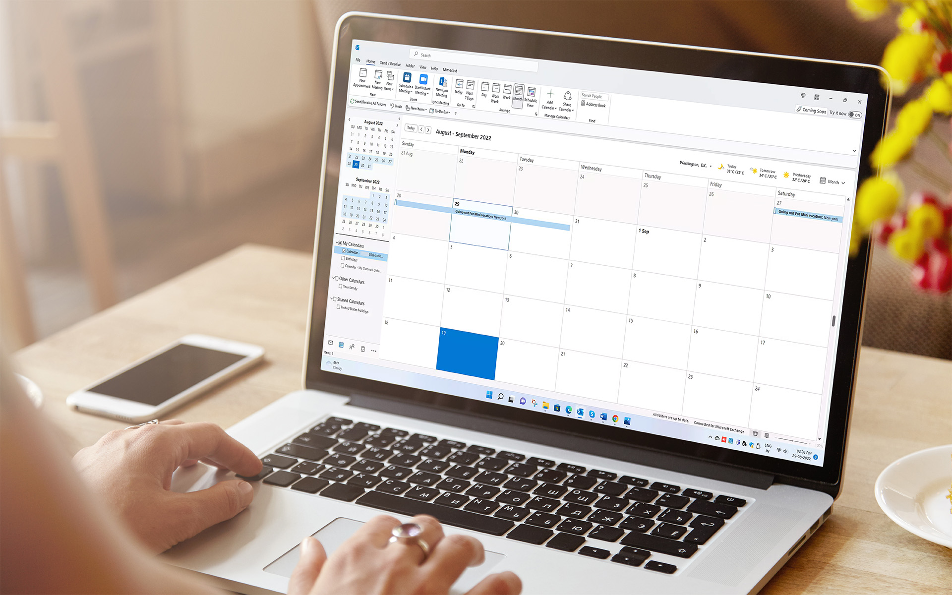 Outlook Calendar Desktop