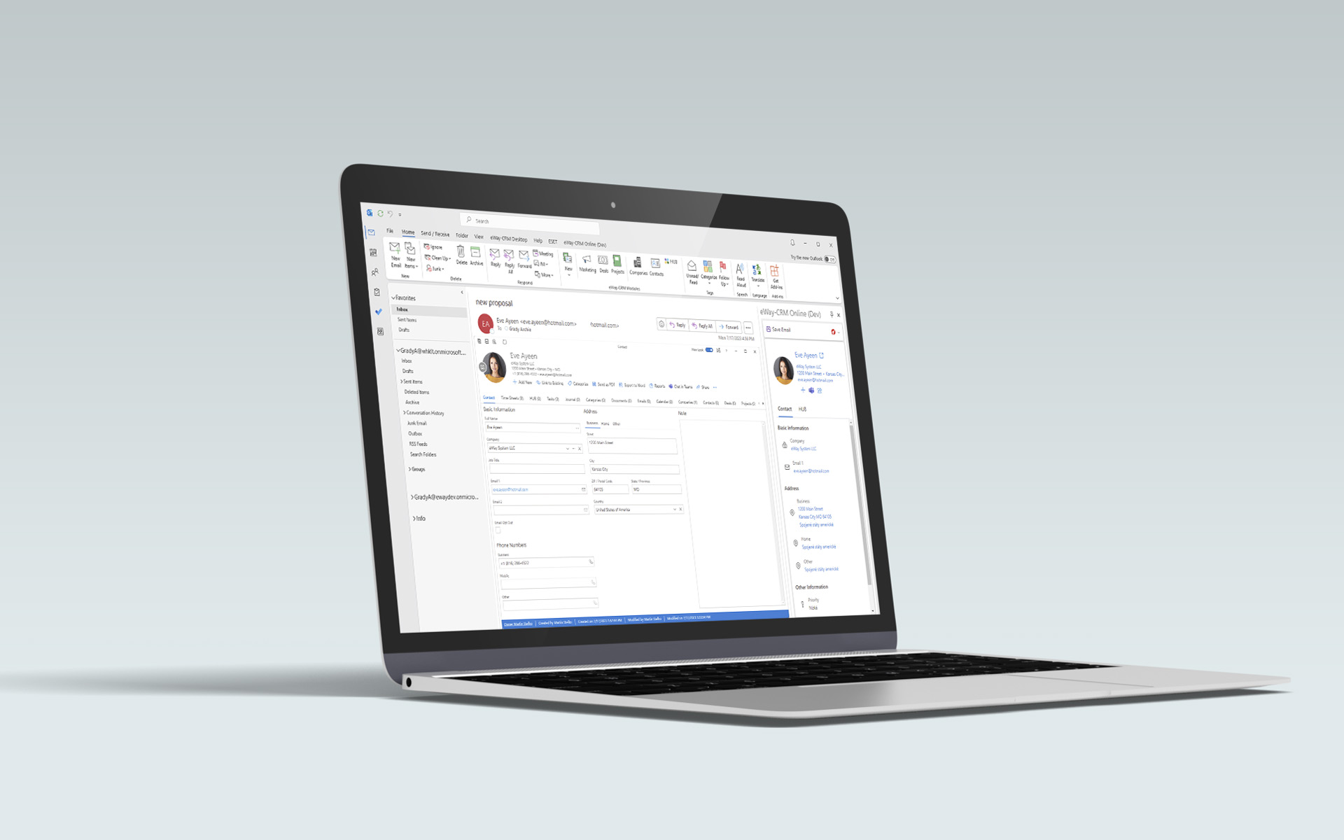Outlook eWay-CRM