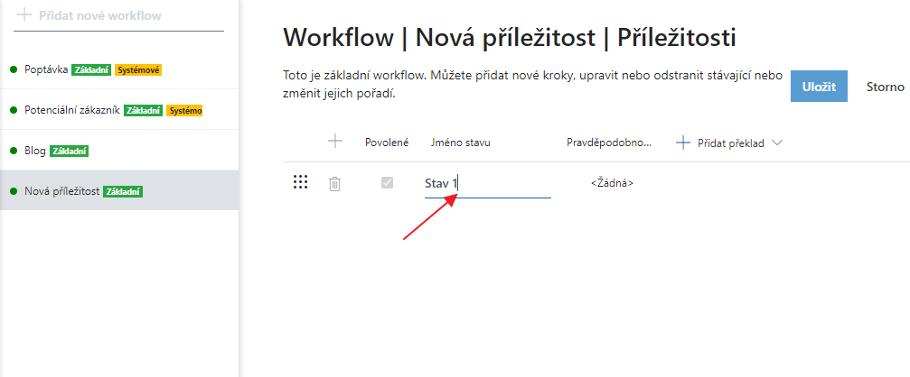 Stavy workflow