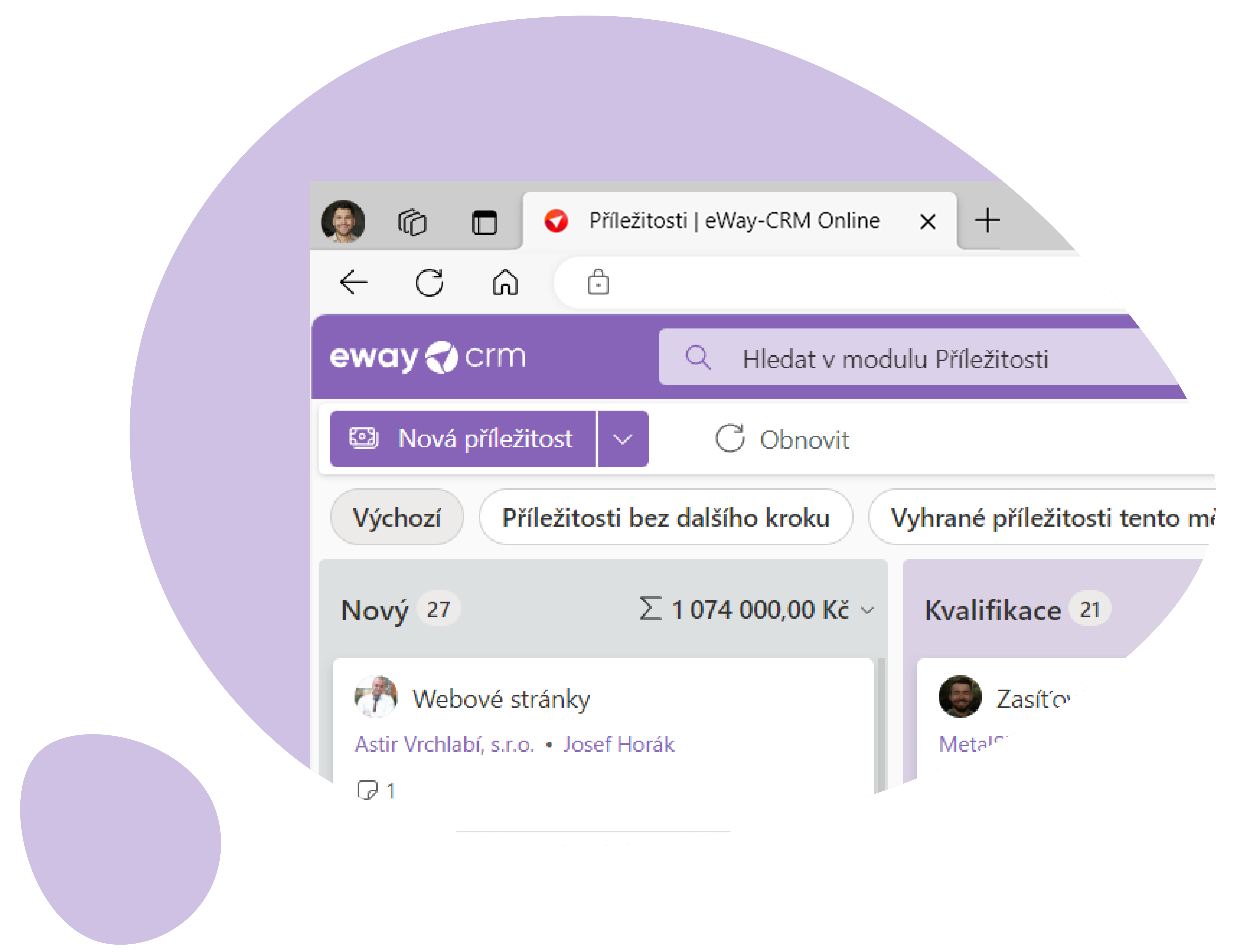 Board Kanban Toolbar Sales Web CZ