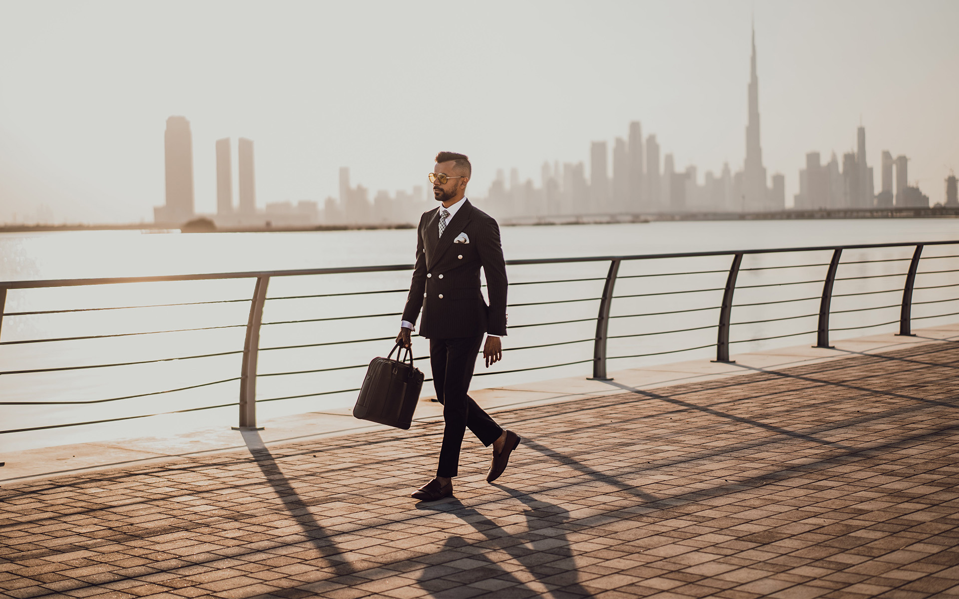 businessman walking