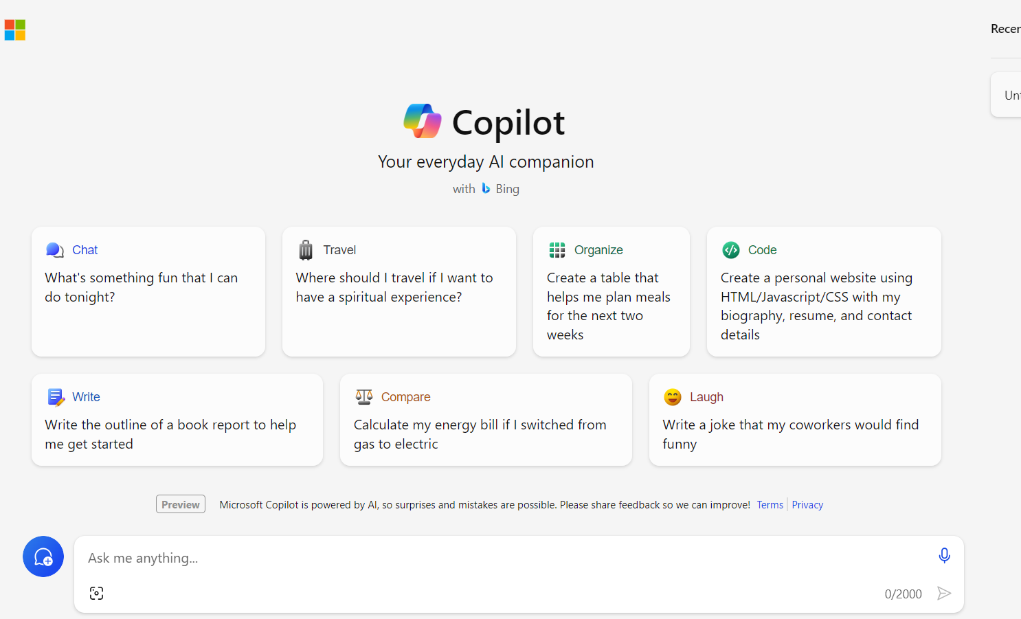 Introducing Copilot