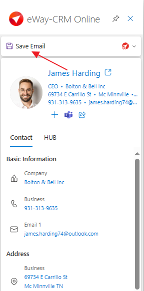 Save Email