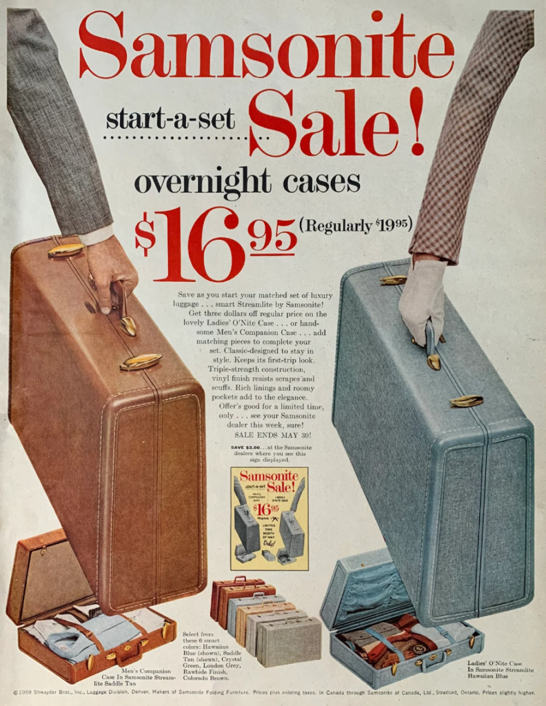 Samsonite ad