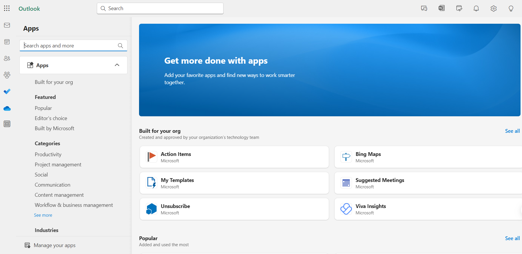 new outlook apps