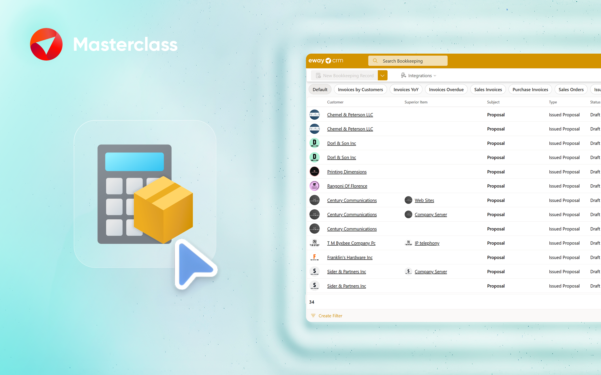 Bookkeeping in eWay-CRM