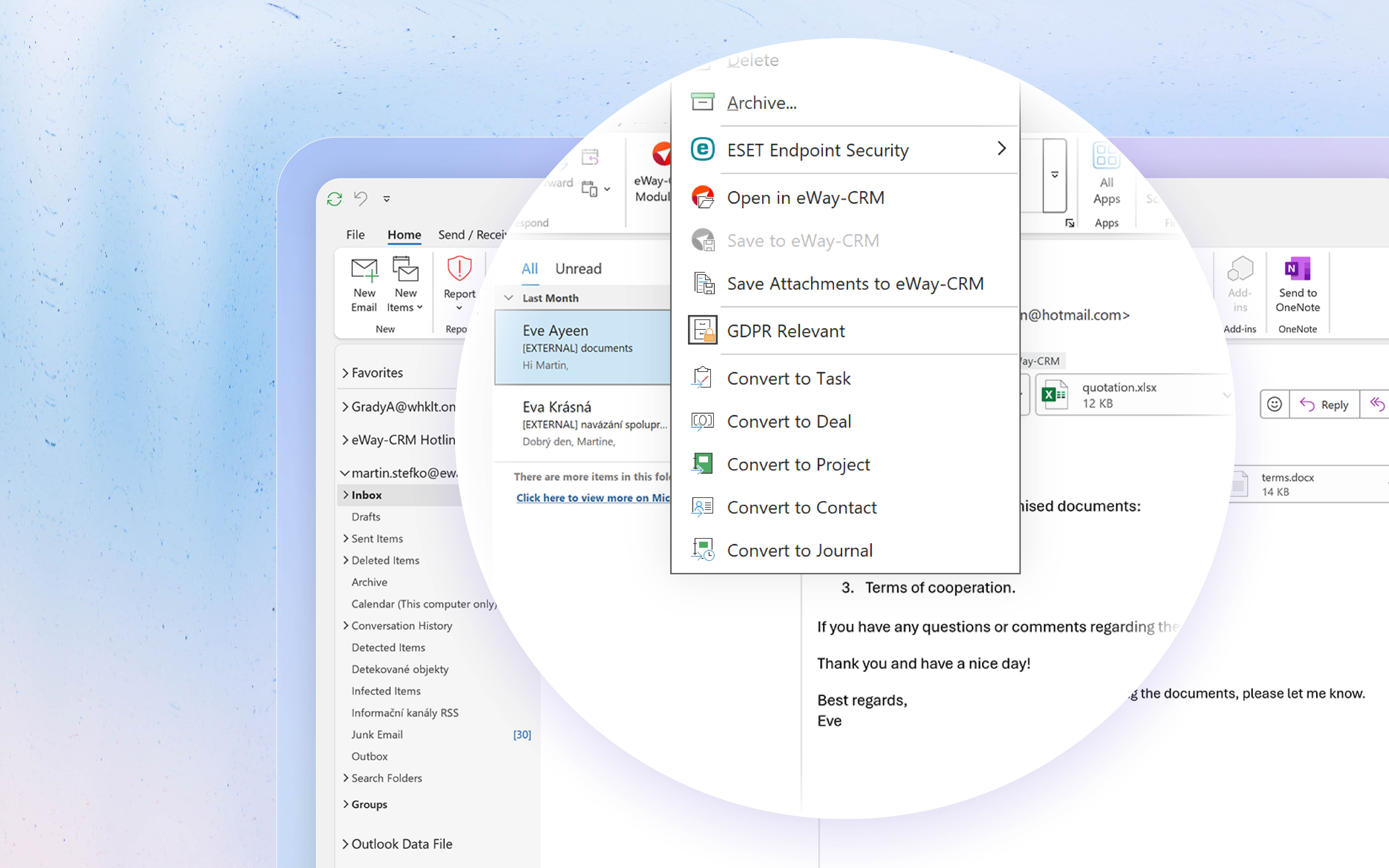 eWay CRM