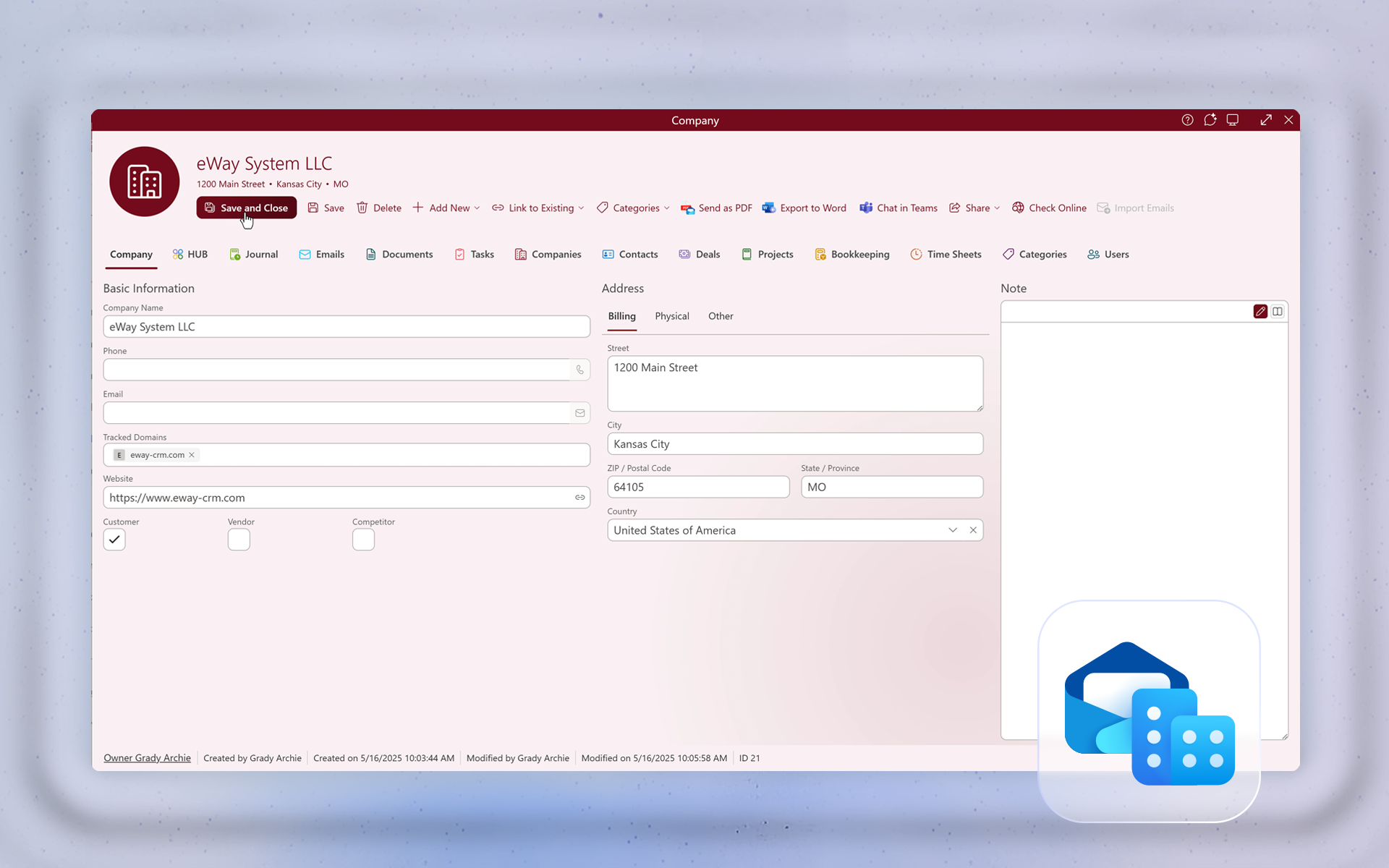 Automatic Email Tracking