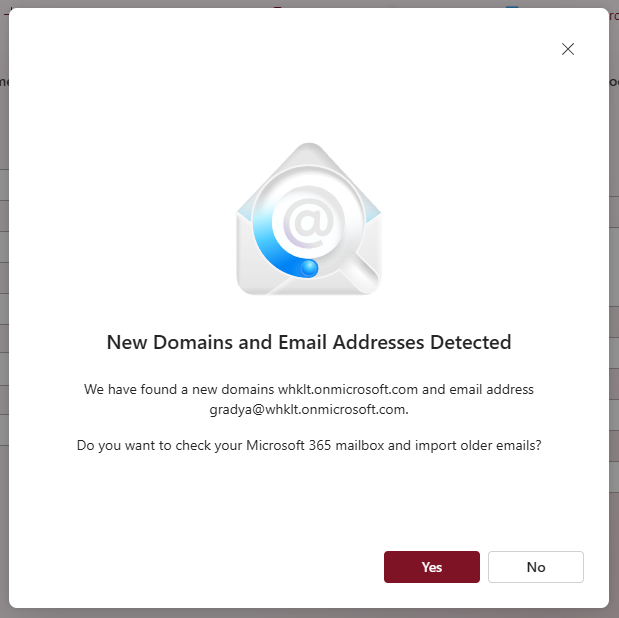 New domain