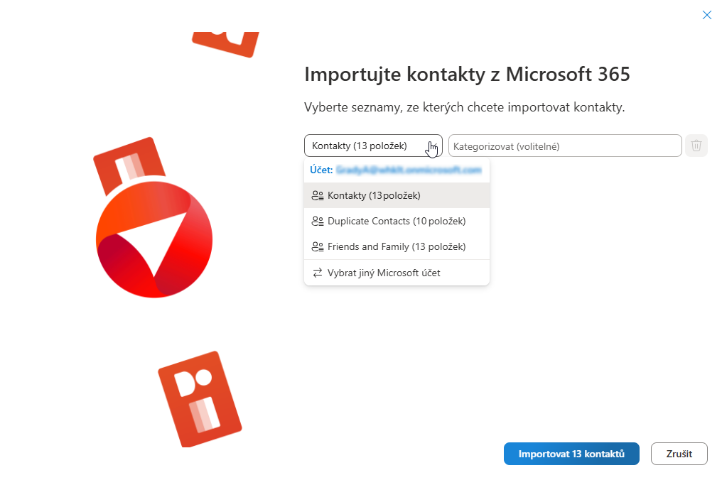 Vybrat složku