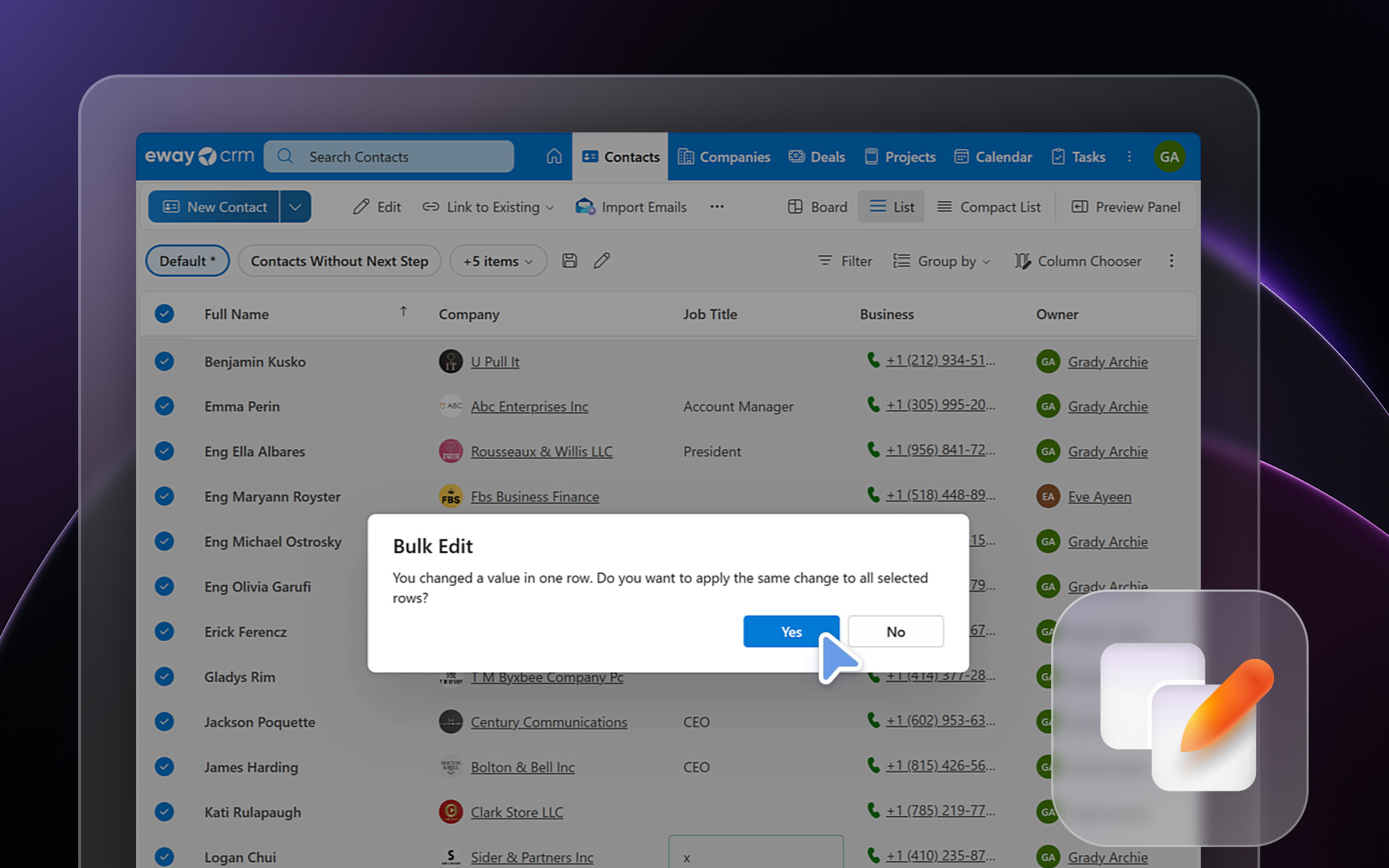 Bulk Edit Everything